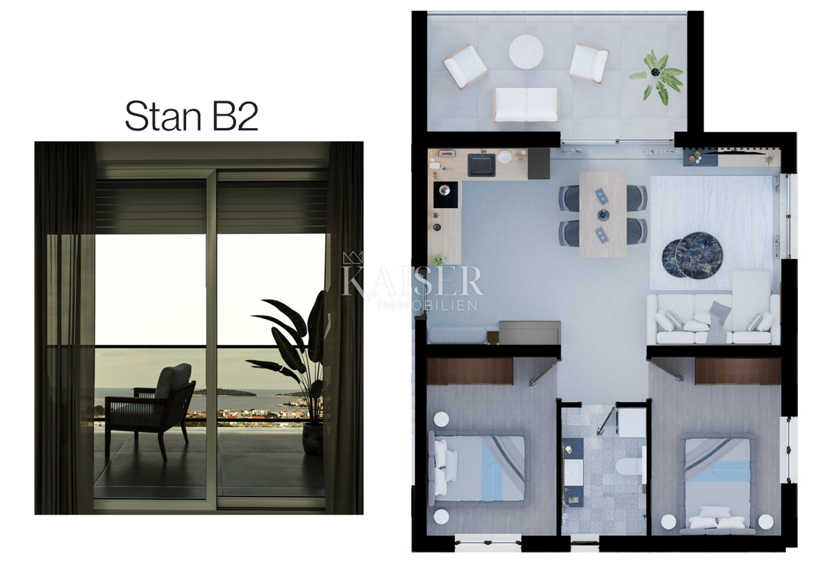 Appartamento Rogoznica, 1m2