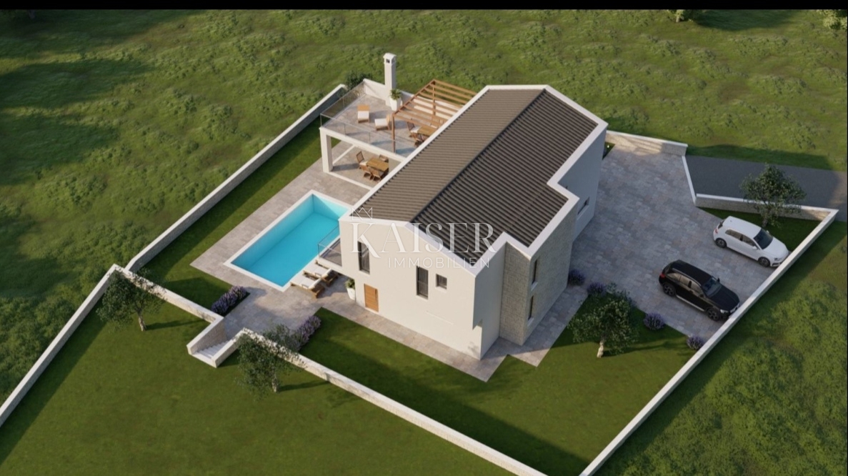 Istria, Prnjani - terreno edificabile con progetto