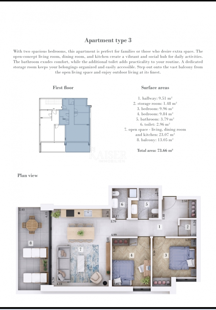 Istria, Šorići - moderno appartamento vicino a Rovigno