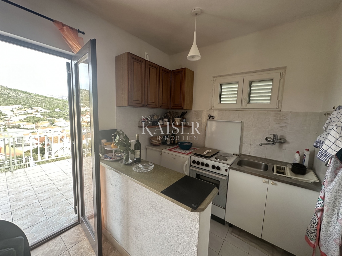 Trogir, Marina - Casa 80 m2 con piscina e vista mare