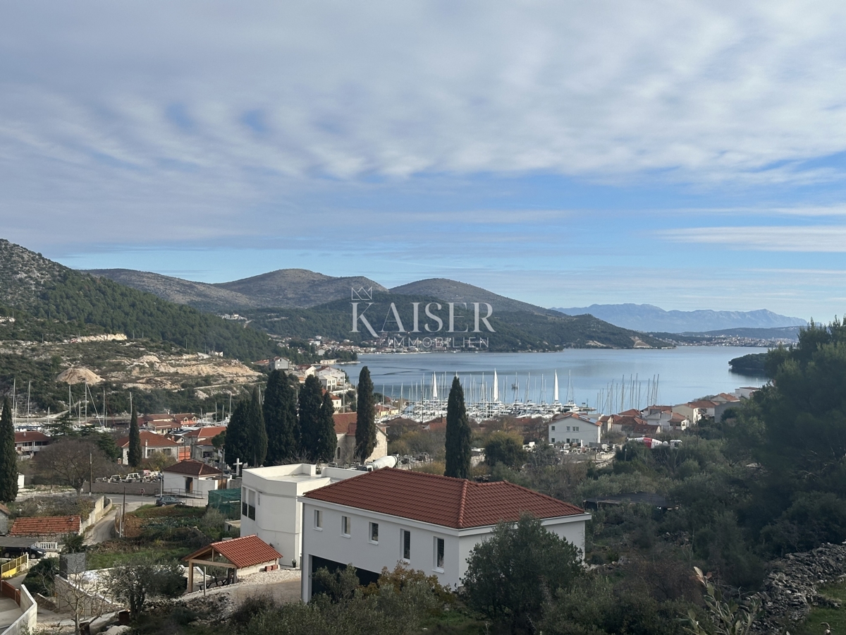 Trogir, Marina - Casa 80 m2 con piscina e vista mare