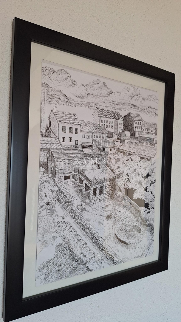 Crikvenica - casa in pietra con una bellissima vista