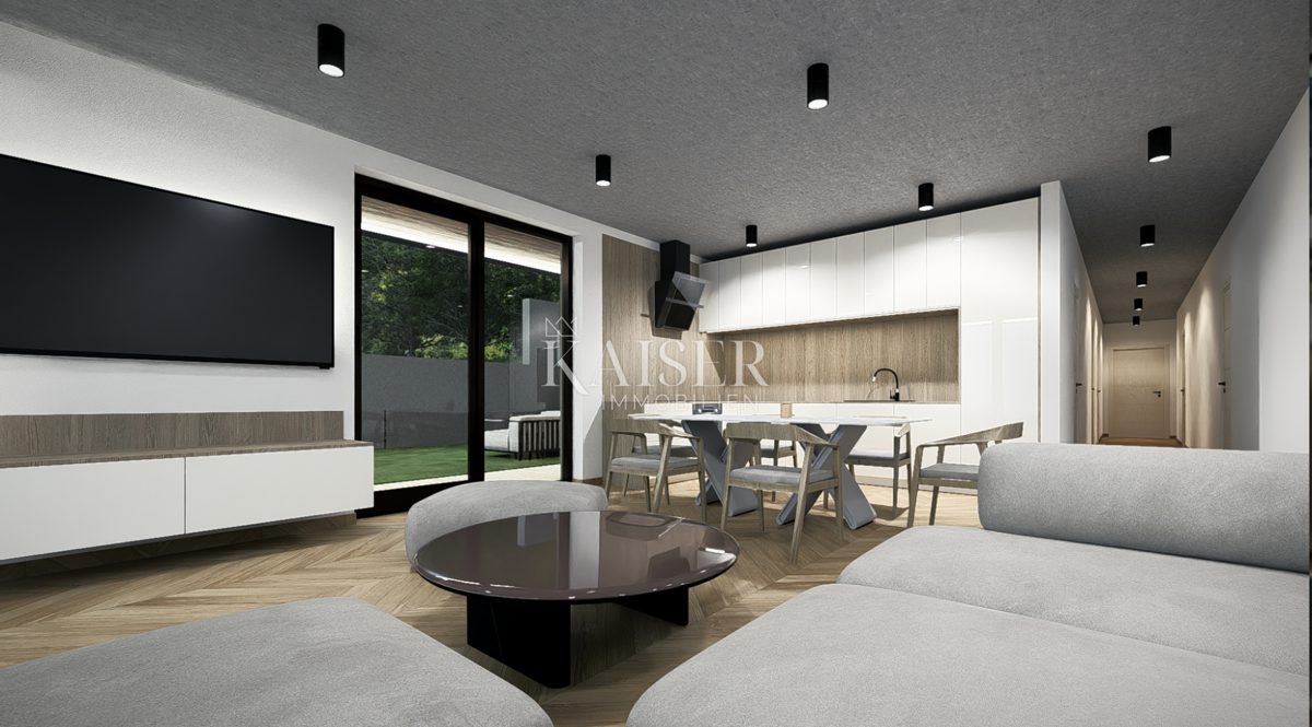 Opatija – Ičići: Appartamento di lusso con giardino privato e vista panoramica sul Golfo del Quarnero