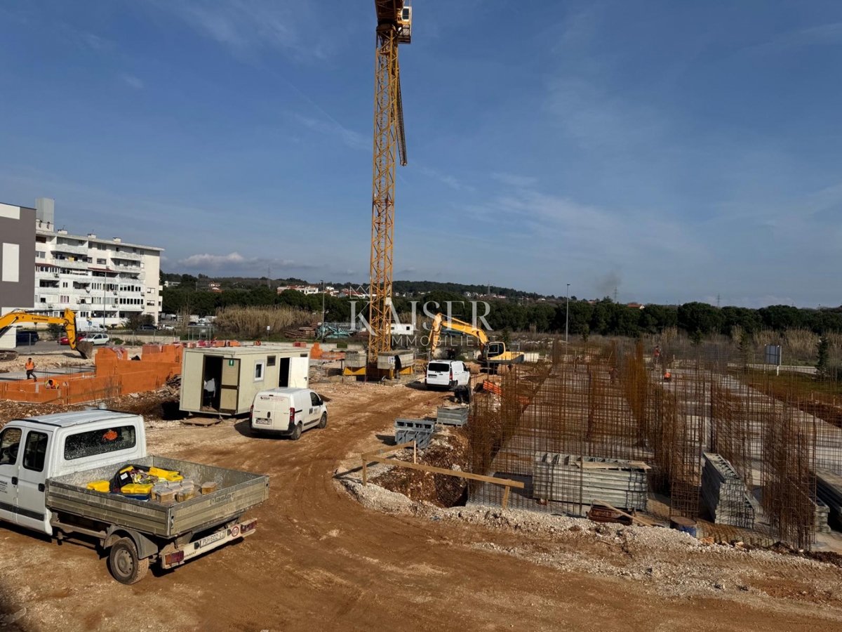 Istria, Pola - appartamento di 52 m2 in un nuovo edificio in un'ottima posizione