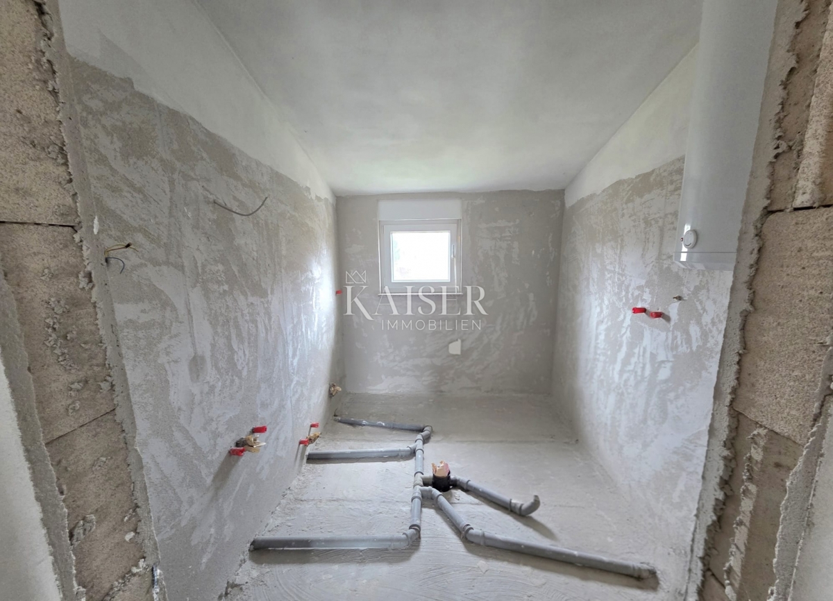 Krk, Gostinjac - casa 95m2 con due appartamenti separati