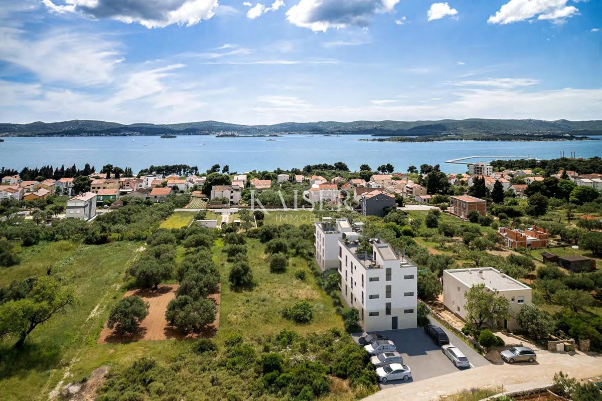 Zadar, Sveti Filip i Jakov – Edificio 1, Appartamento A1 con 2 camere da letto, giardino privato e vista mare (151,86 m²)