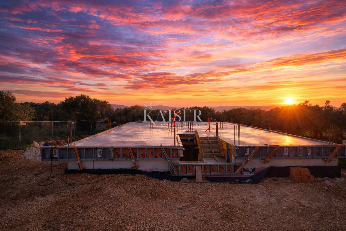 Zadar, Sveti Filip i Jakov – Edificio 1, Appartamento A1 con 2 camere da letto, giardino privato e vista mare (151,86 m²)