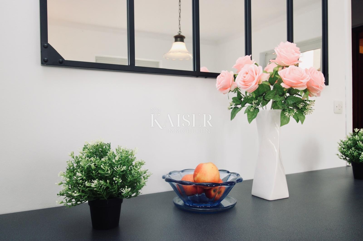 Opatija, Lovran – Piano di una casa familiare con terrazza e giardino al centro