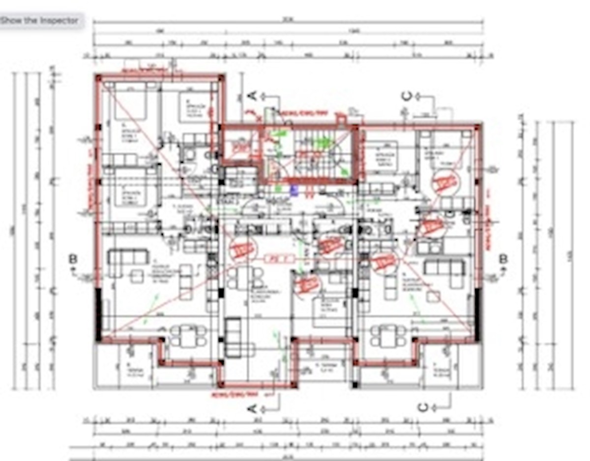 Castua, Rešetari - Appartamento con 3 camere da letto 99 m2