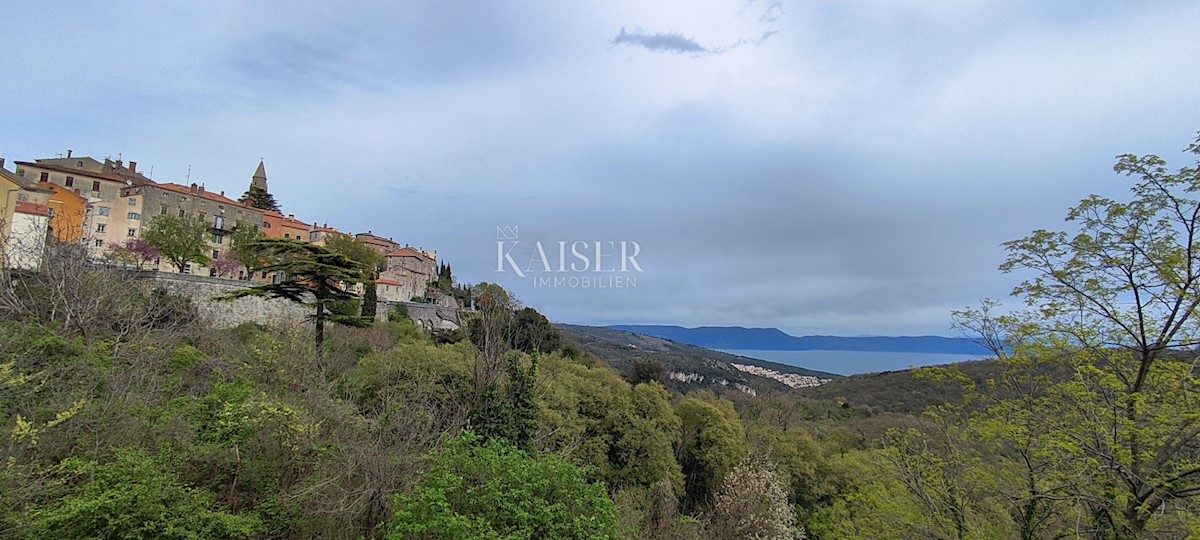 Labin, centro - appartamento con vista mare, 35 m2