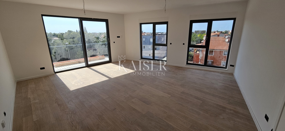 Istria, Umago - appartamento bilocale in nuova costruzione, 59m2, primo piano, ottima posizione