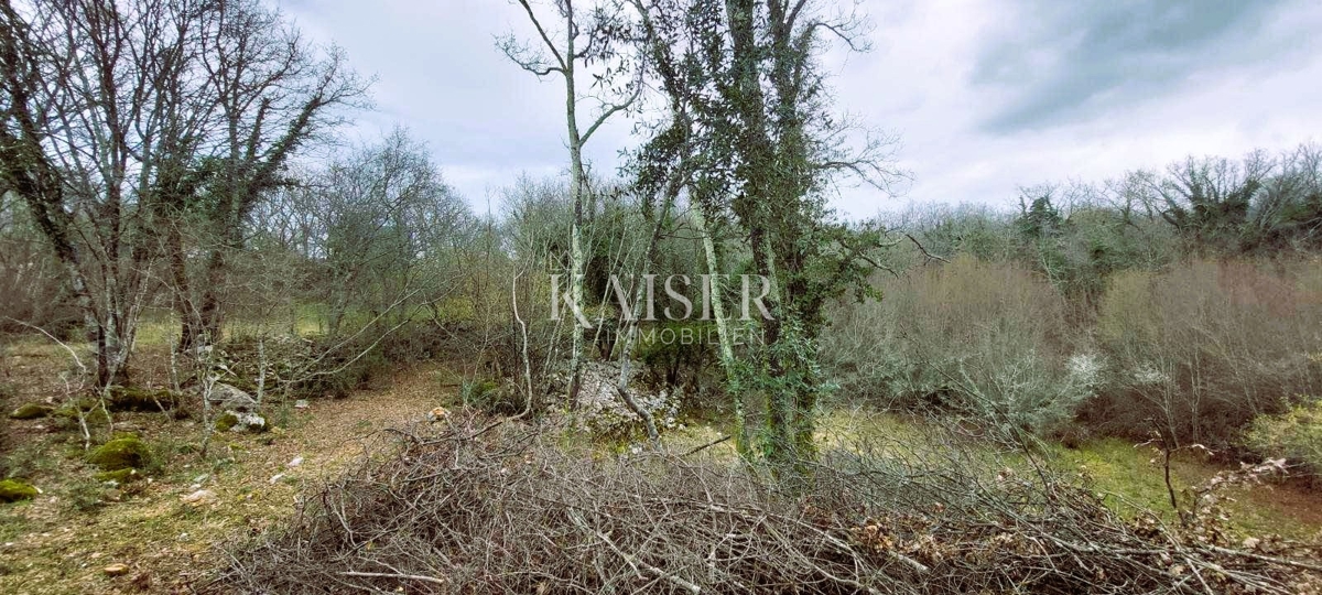 Krk, Malinska - terreno edificabile, posizione tranquilla immersa nel verde, 2068 m2