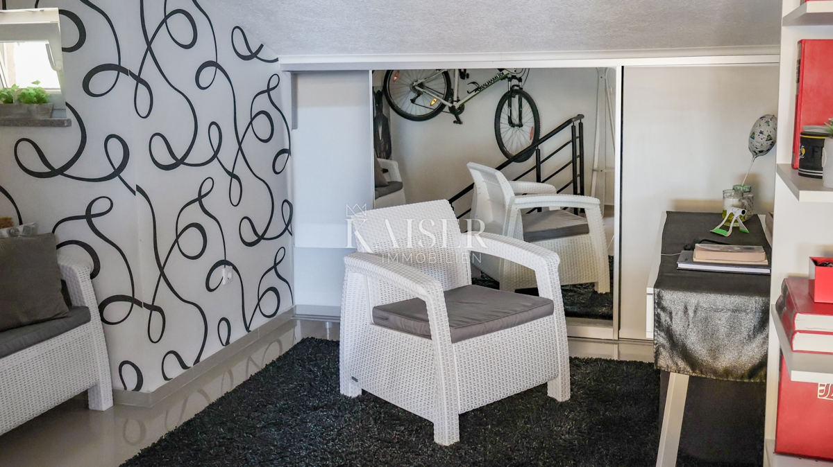 Crikvenica - Lussuoso appartamento duplex con jacuzzi e vista panoramica sul mare