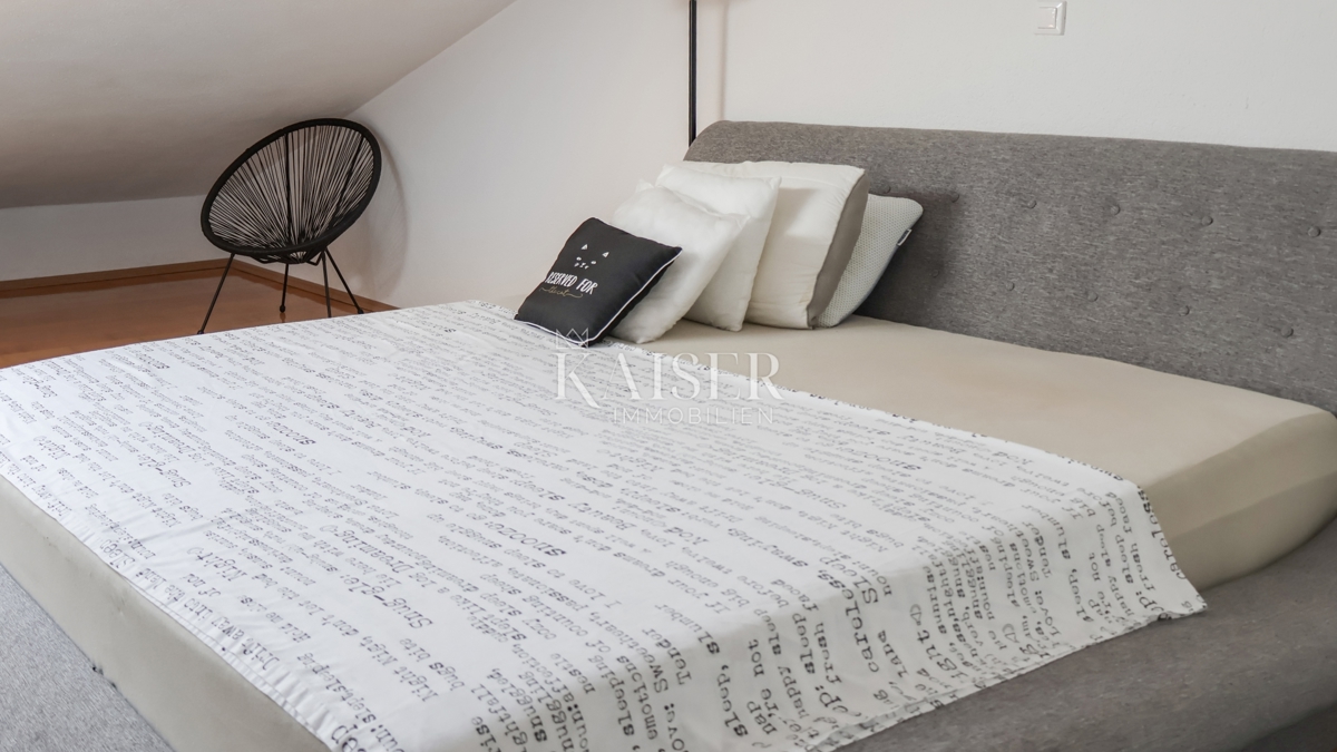 Crikvenica - Lussuoso appartamento duplex con jacuzzi e vista panoramica sul mare