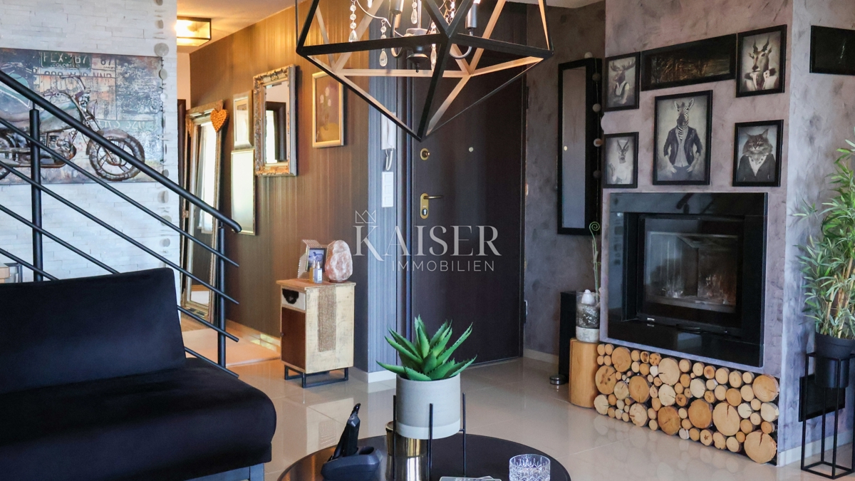 Crikvenica - Lussuoso appartamento duplex con jacuzzi e vista panoramica sul mare