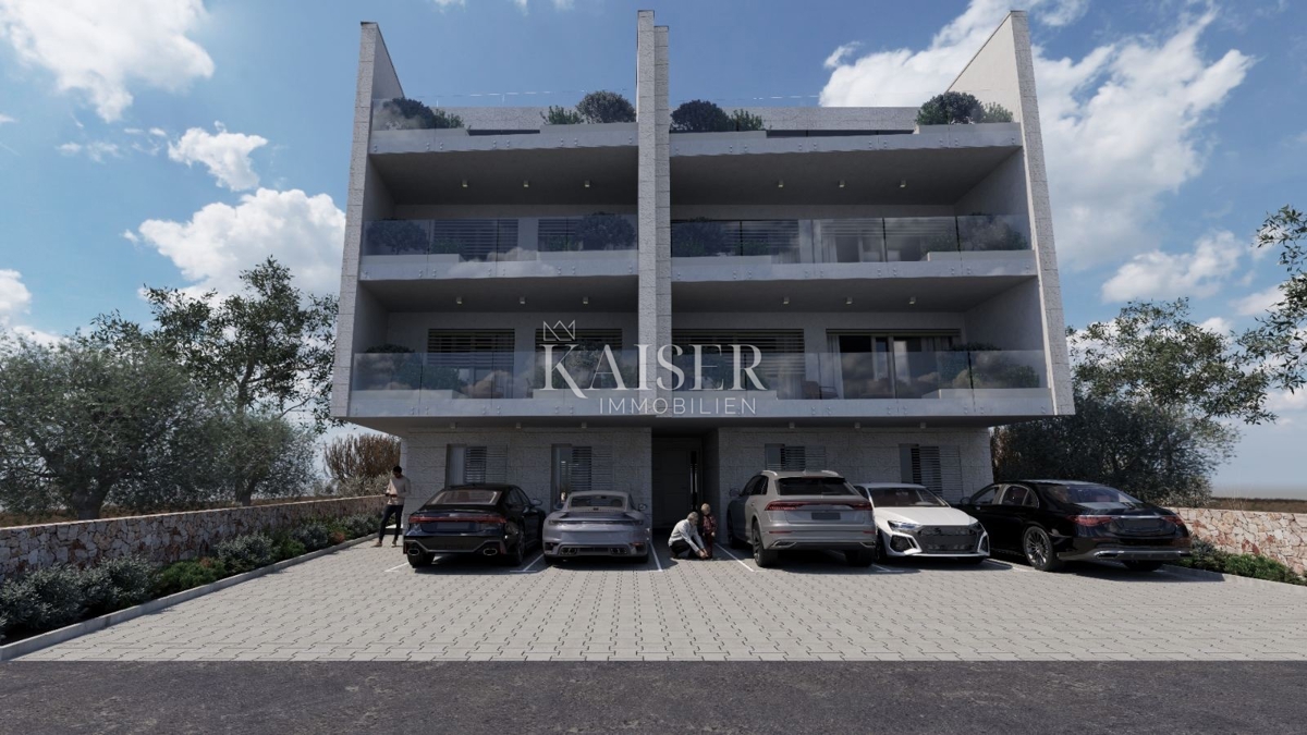 Istria, Tar - lussuoso appartamento di 147 m2 con terrazza panoramica e vista mare