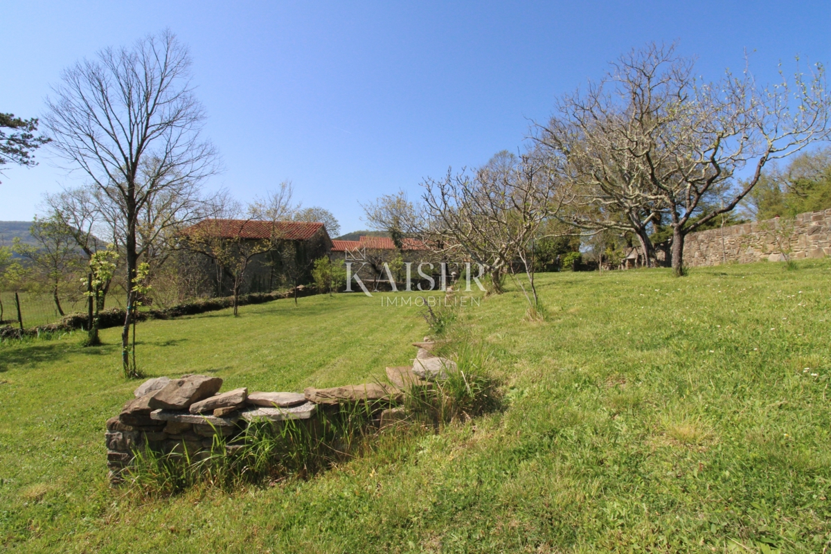 Istria - Buzet, casa con terreno di 20000 m2