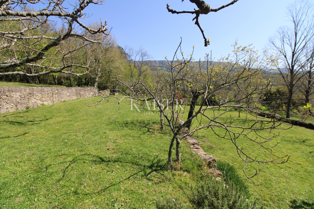 Istria - Buzet, casa con terreno di 20000 m2