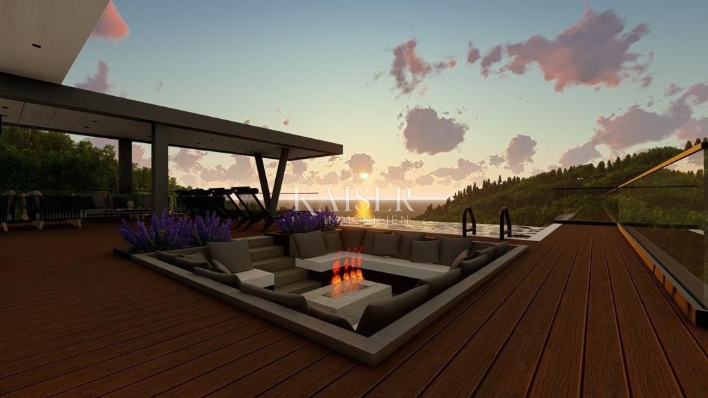 Земля під забудову Ičići, Opatija - Okolica, 1.223m2