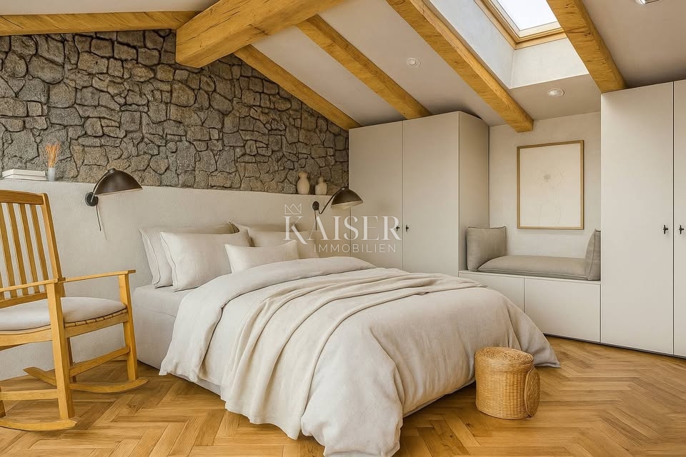 Labin, Skitača, autentica casa in pietra ristrutturata