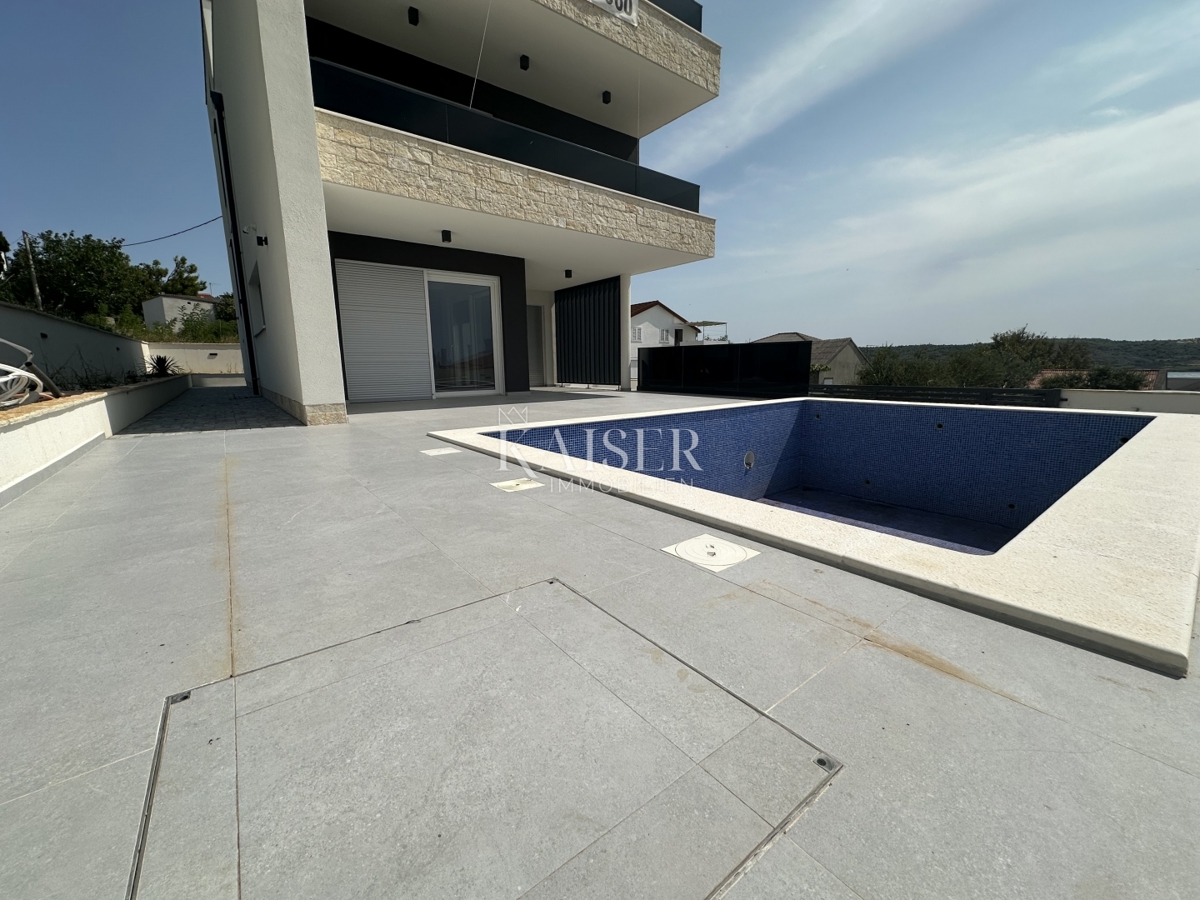 Zara, Rtina - Villa di lusso con piscina, a 250 m dalla spiaggia