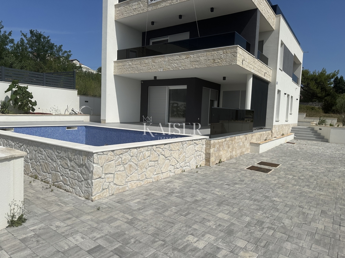 Zara, Rtina - Villa di lusso con piscina, a 250 m dalla spiaggia