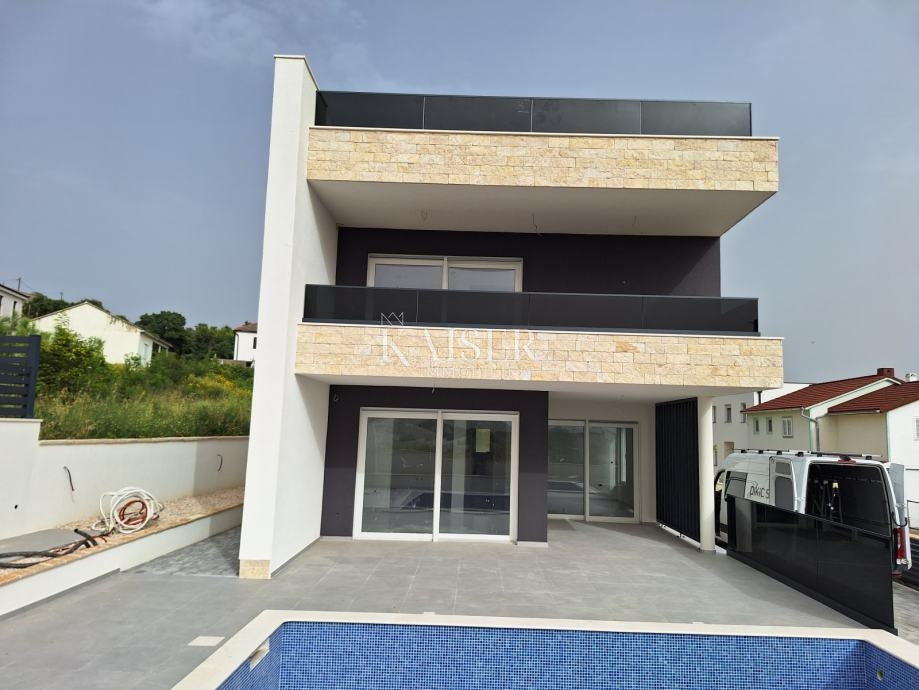 Zara, Rtina - Villa di lusso con piscina, a 250 m dalla spiaggia