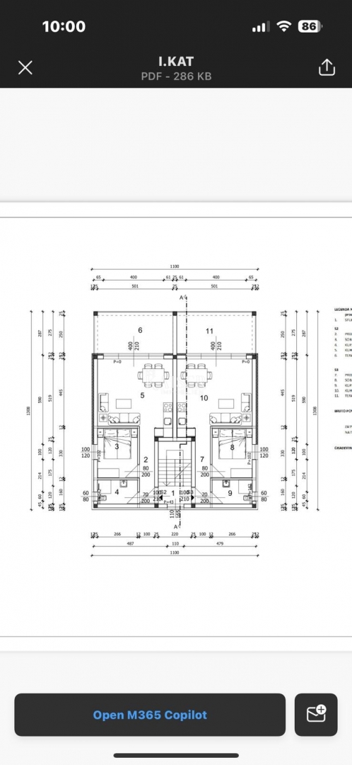 Zara, Vir - appartamento in un nuovo edificio a 400 m dal mare con vista
