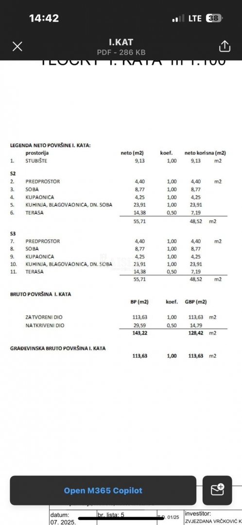 Zara, Vir - appartamento in un nuovo edificio a 400 m dal mare con vista