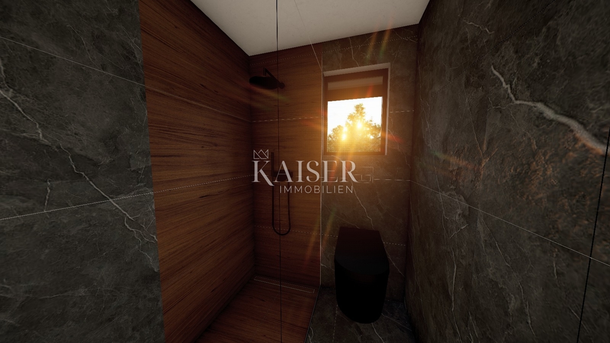 Zara, Vir - appartamento in un nuovo edificio a 400 m dal mare con vista