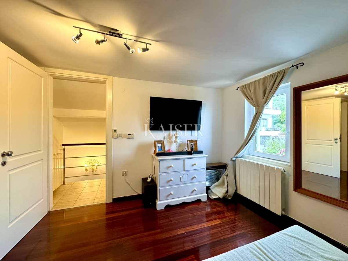 Opatija, Ičići - Bellissima villa familiare con piscina a 200 m dal mare