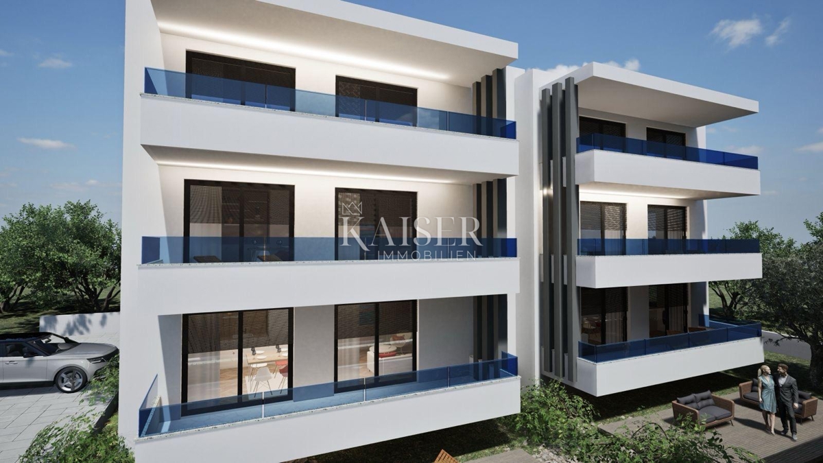 Zara, Sukošan - attico con vista, a 200 m dalla spiaggia