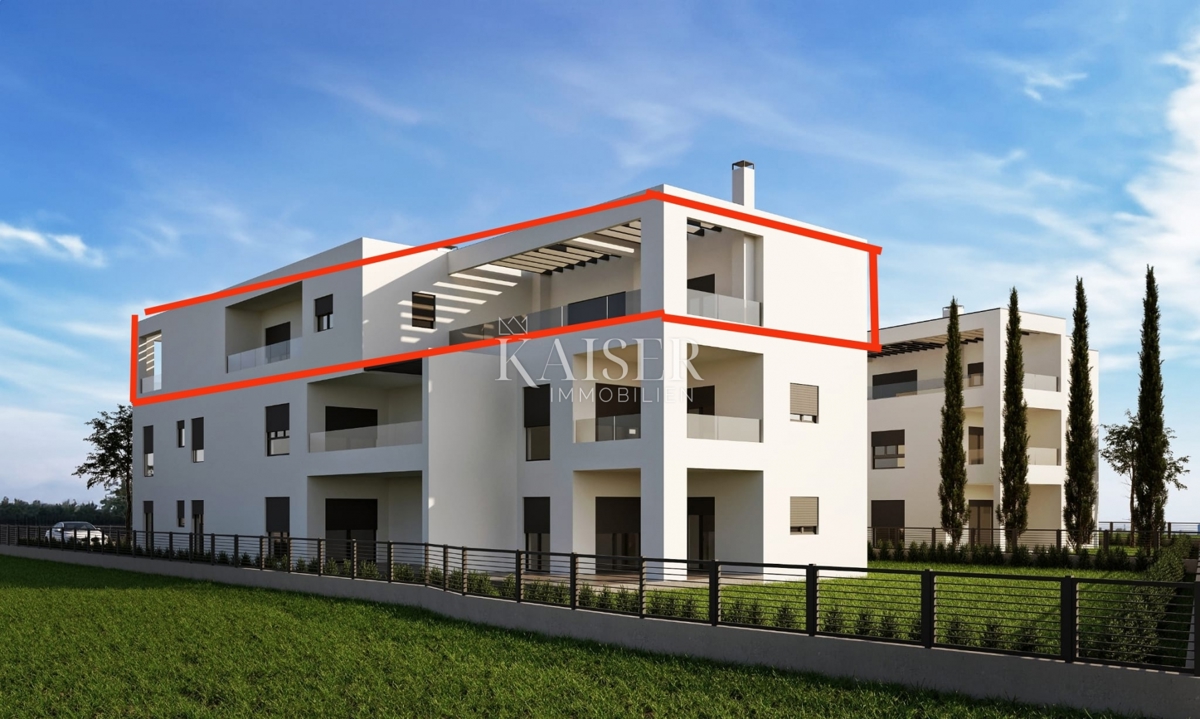 Istria, Parenzo - attico di lusso a 800 metri dal mare