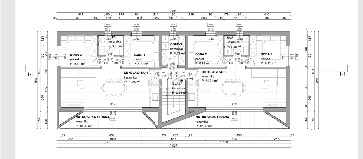 Appartamento Draga Bašćanska, Baška, 62m2