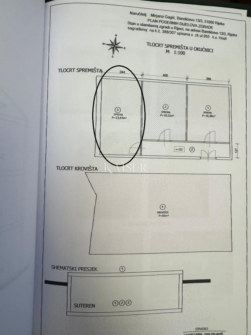 Rijeka, Pehlin, appartamento