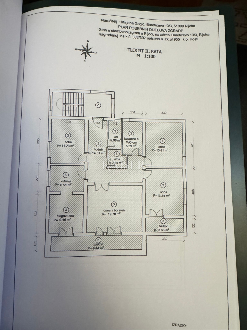 Rijeka, Pehlin, appartamento