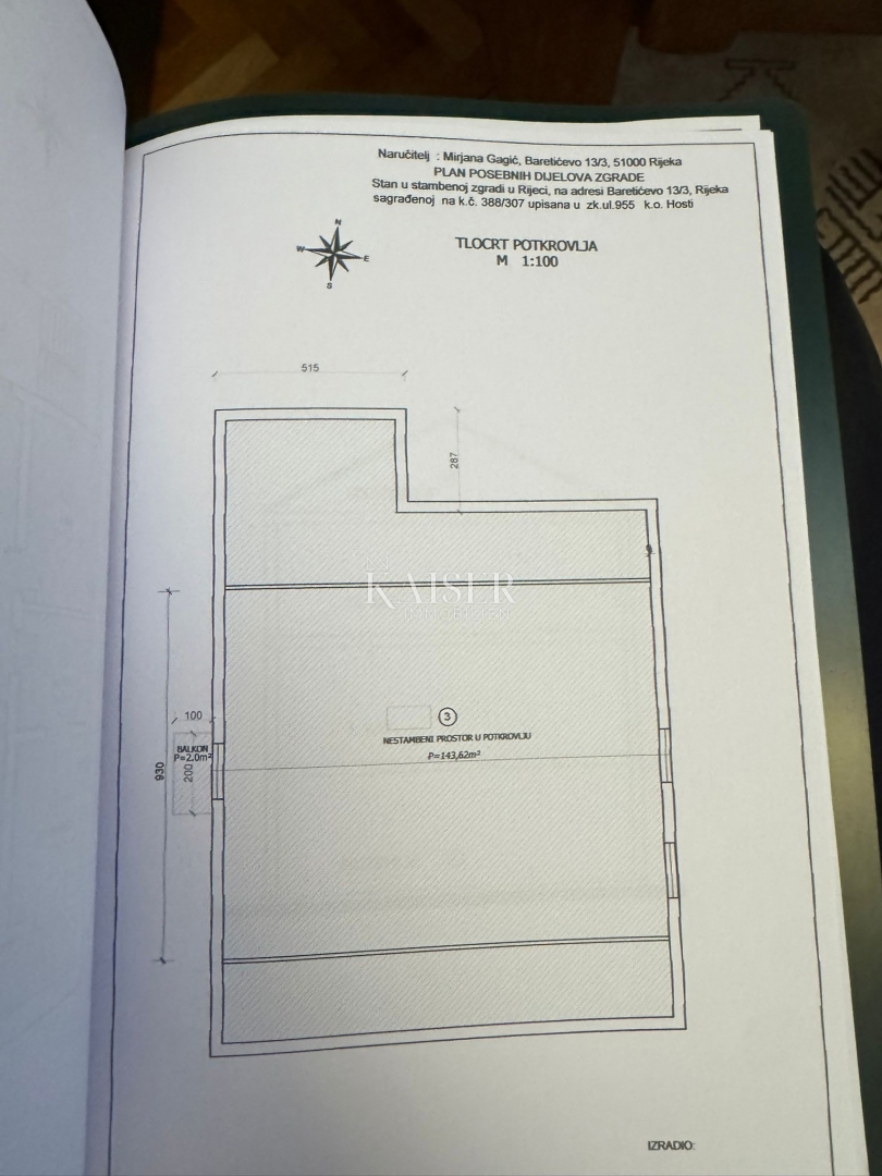 Rijeka, Pehlin, appartamento