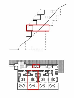 Jesenice, Dugi rat - Lussuoso appartamento con una camera da letto S103 con vista panoramica, prima fila al mare