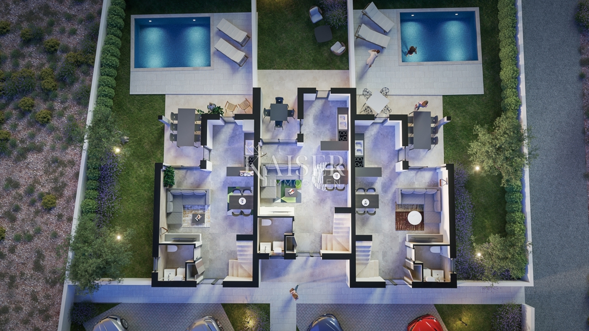 Appartamento Mulo, Vrsi, 100m2