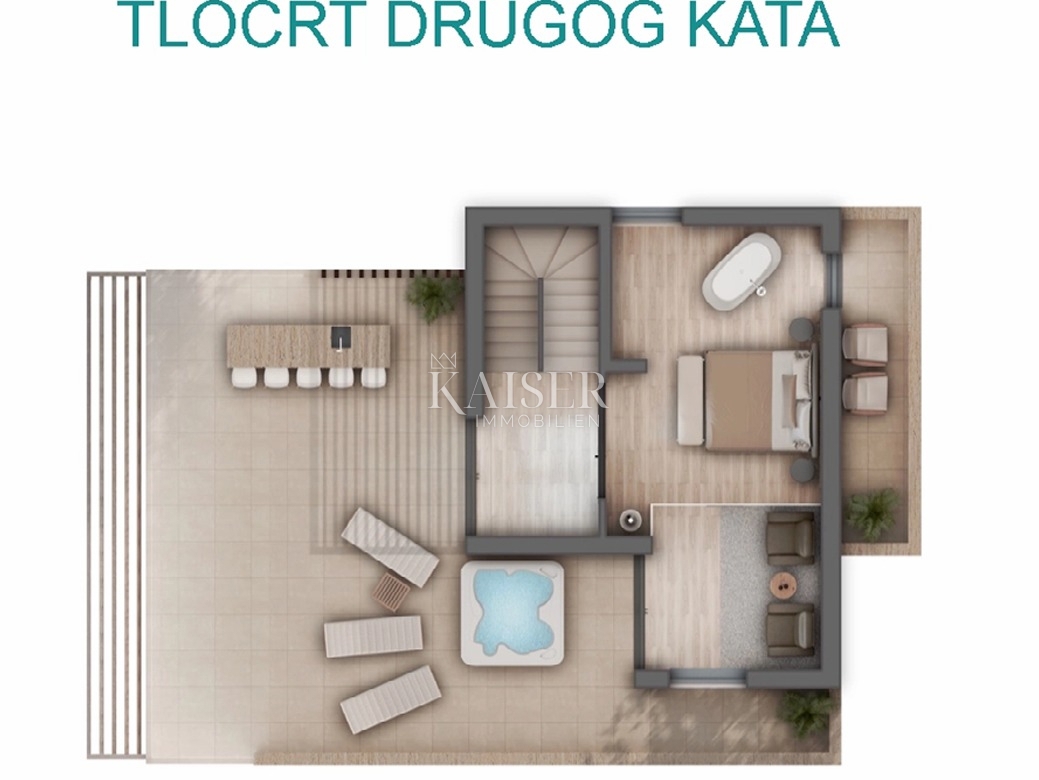 Villa Dvornica, Rogoznica, 450m2