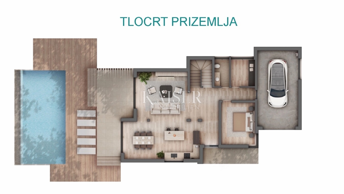 Villa Dvornica, Rogoznica, 450m2