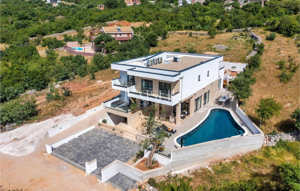 Nuova villa con vista mare vicino a Zara