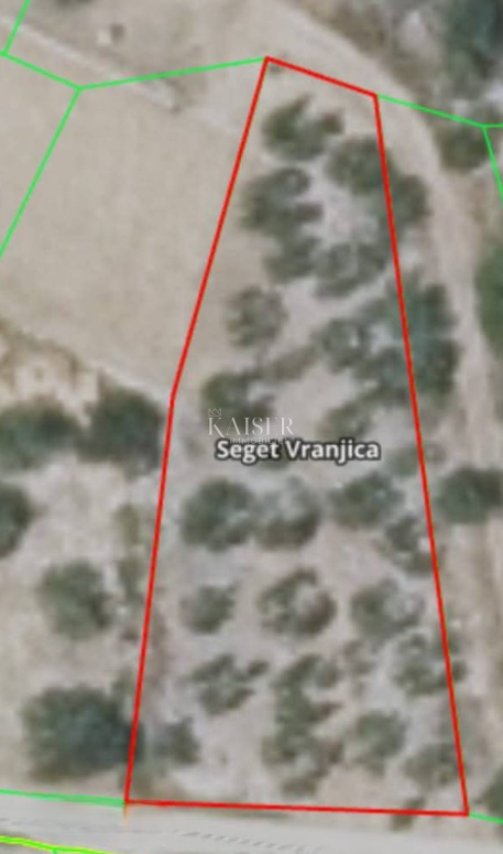 Seget Donji - Terreno edificabile con vista panoramica sul mare