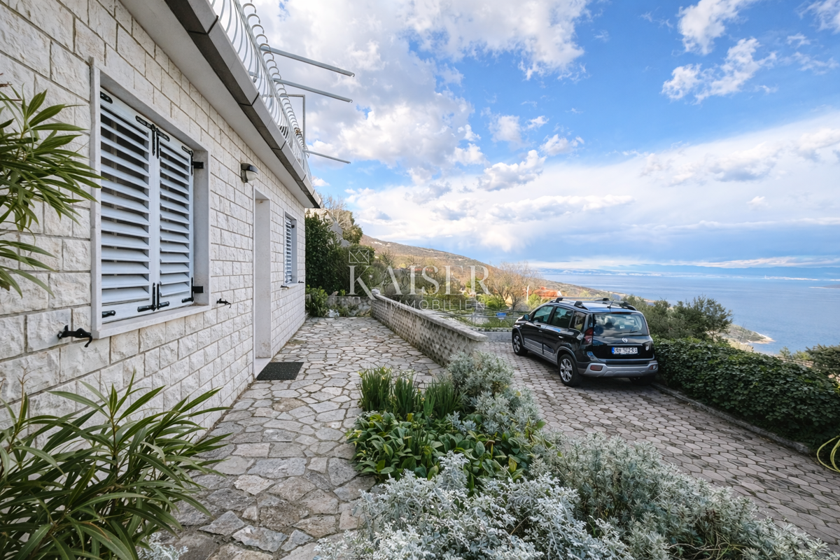 Opatija, Brseč - vista panoramica sul mare, casa, 243 m2