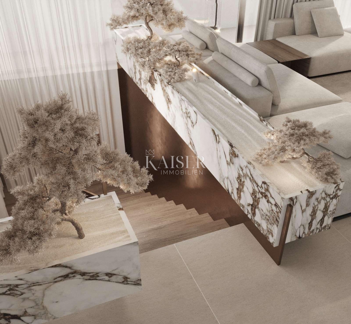 Istria, Plomin - villa moderna con vista panoramica sul Golfo del Quarnero