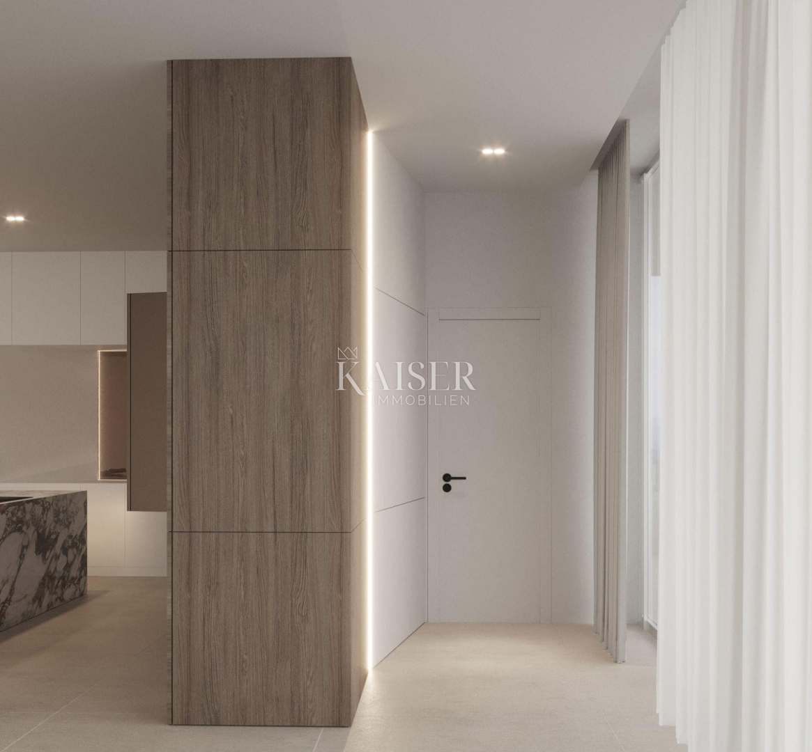 Istria, Plomin - villa moderna con vista panoramica sul Golfo del Quarnero