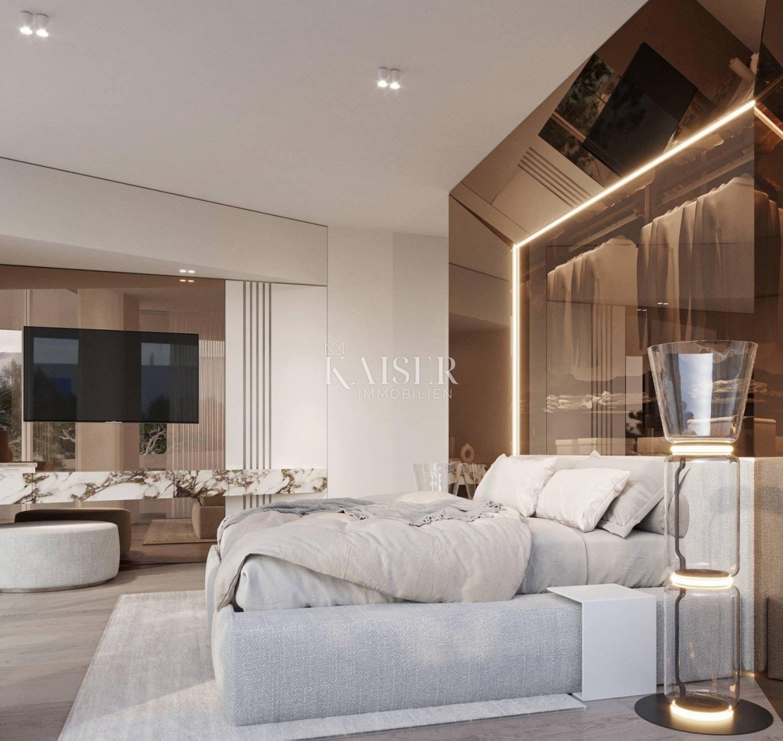 Istria, Plomin - villa moderna con vista panoramica sul Golfo del Quarnero