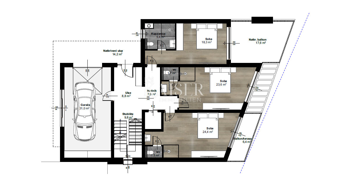 Istria - Parenzo, villa di lusso con ascensore, piscina interna ed esterna