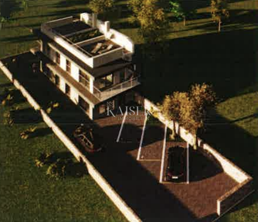 Krk, Brzac - casa indipendente con nuovo progetto di ricostruzione