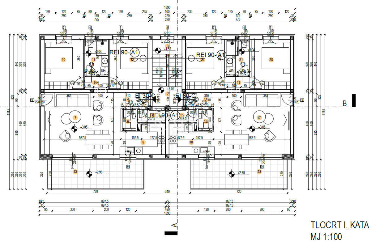 Appartamento Stivašnica, Rogoznica, 75m2
